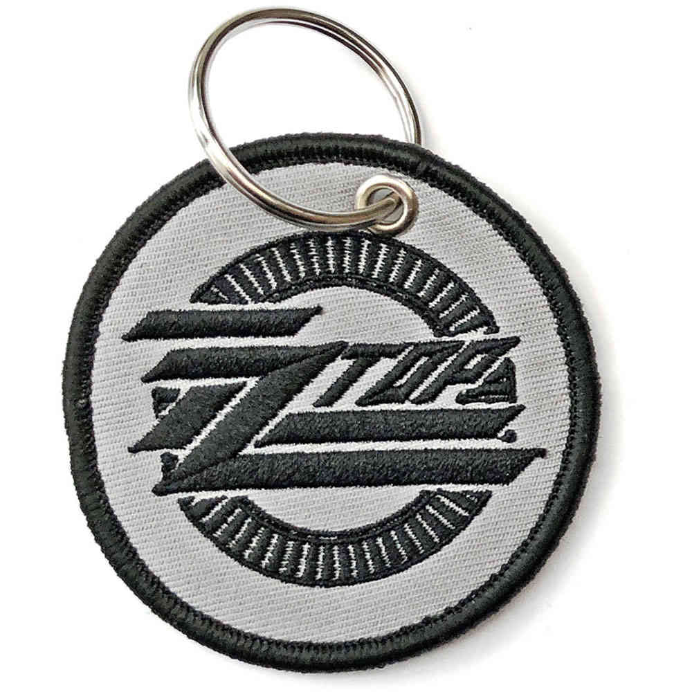 ZZ Top - Circle Logo Porteclés - Gris/Noir